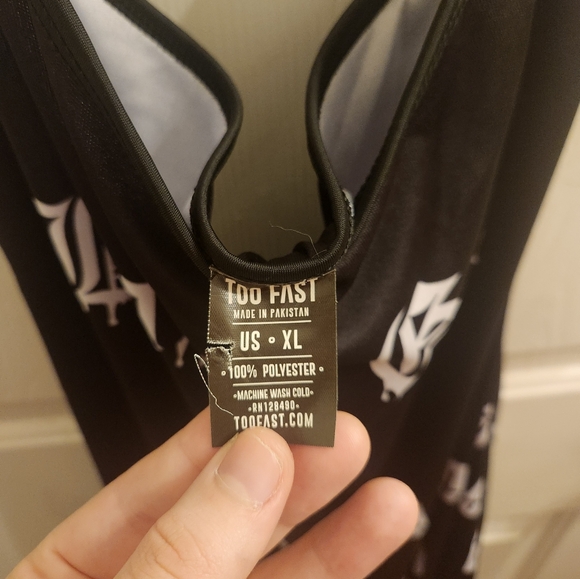 Too Fast "Baby Goth" Skater Dress - Picture 6 of 7